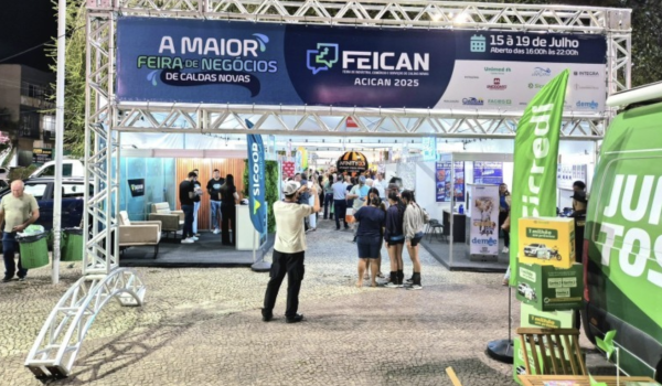 Caldas Novas sedia tradicional feira de indústria, comércio e serviços