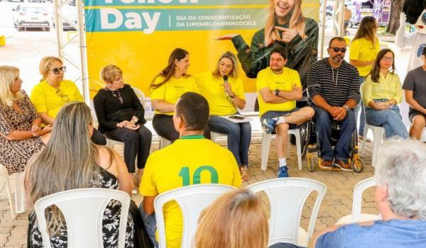 DF realiza evento que conscientiza sobre a doença lipomielomeningocele 